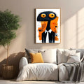 Whimsical Creature In Suit Wall Art