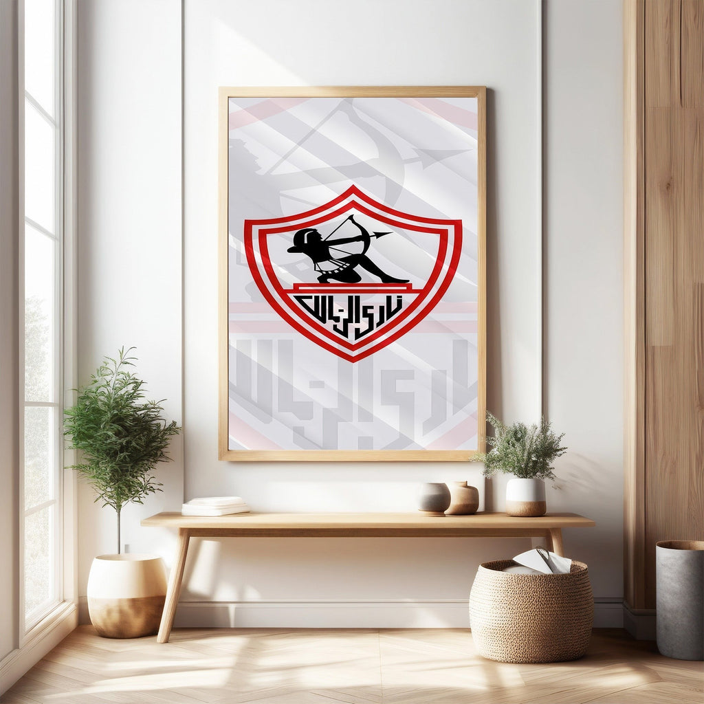 Zamalek Sports Team Emblem Wall Art