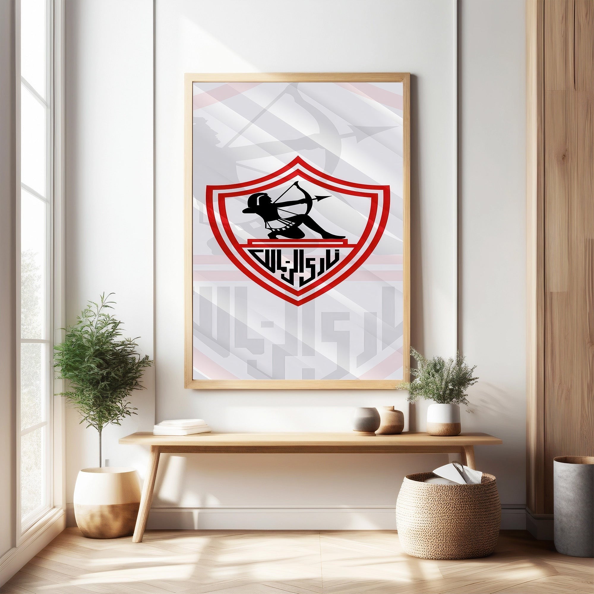 Zamalek Sports Team Emblem Wall Art
