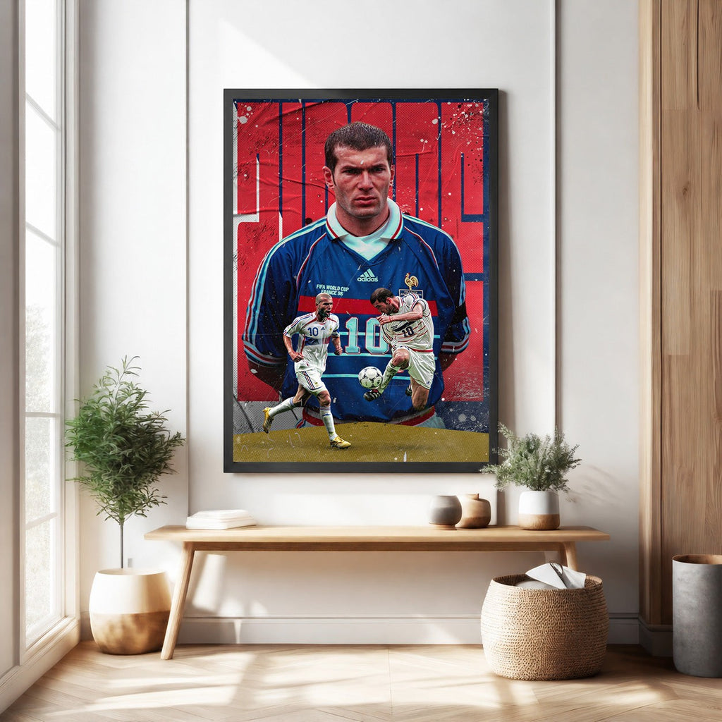 Vintage Football Legend Poster