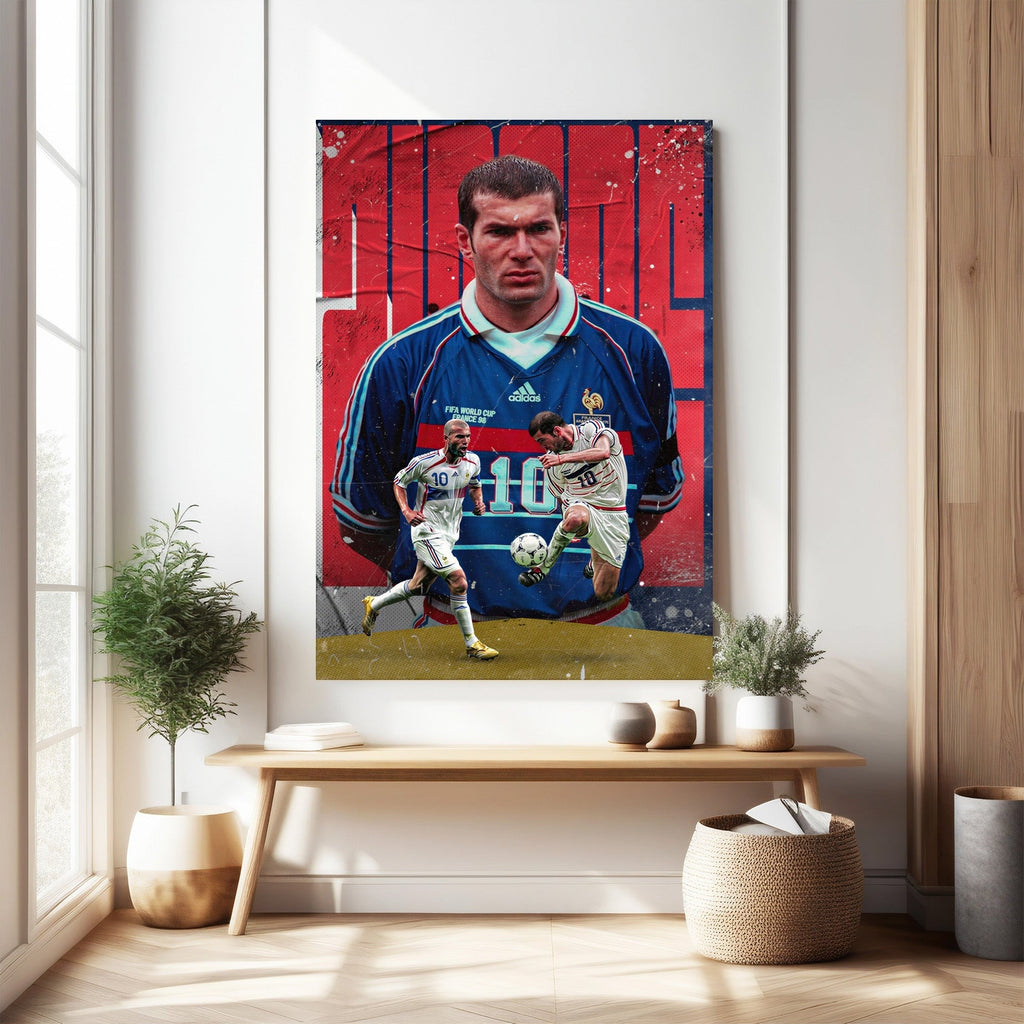 Vintage Football Legend Poster