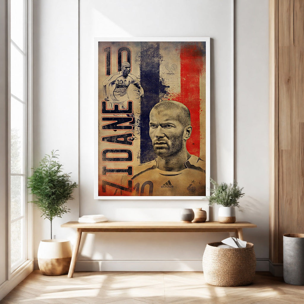 Vintage Football Legend Poster