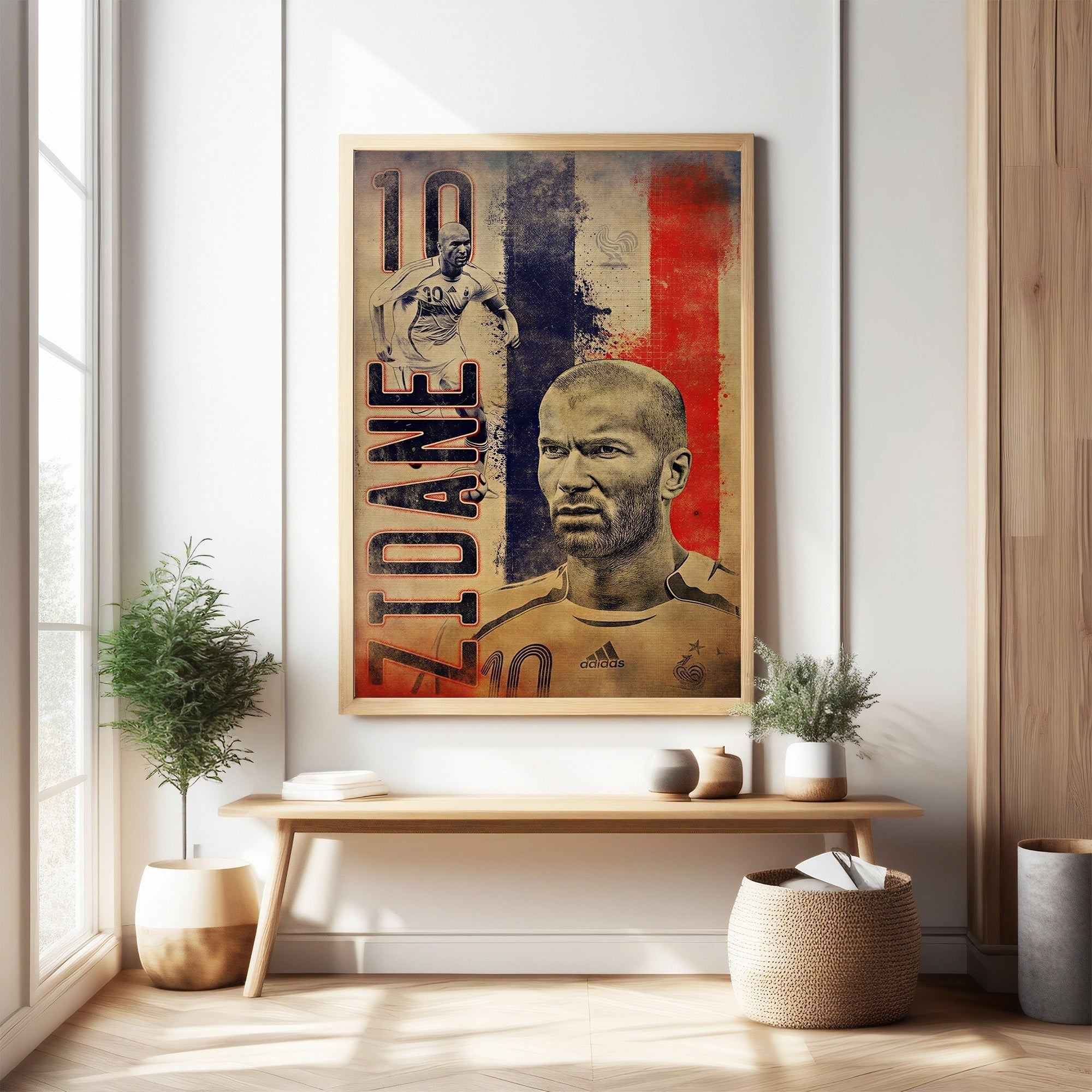 Vintage Football Legend Poster