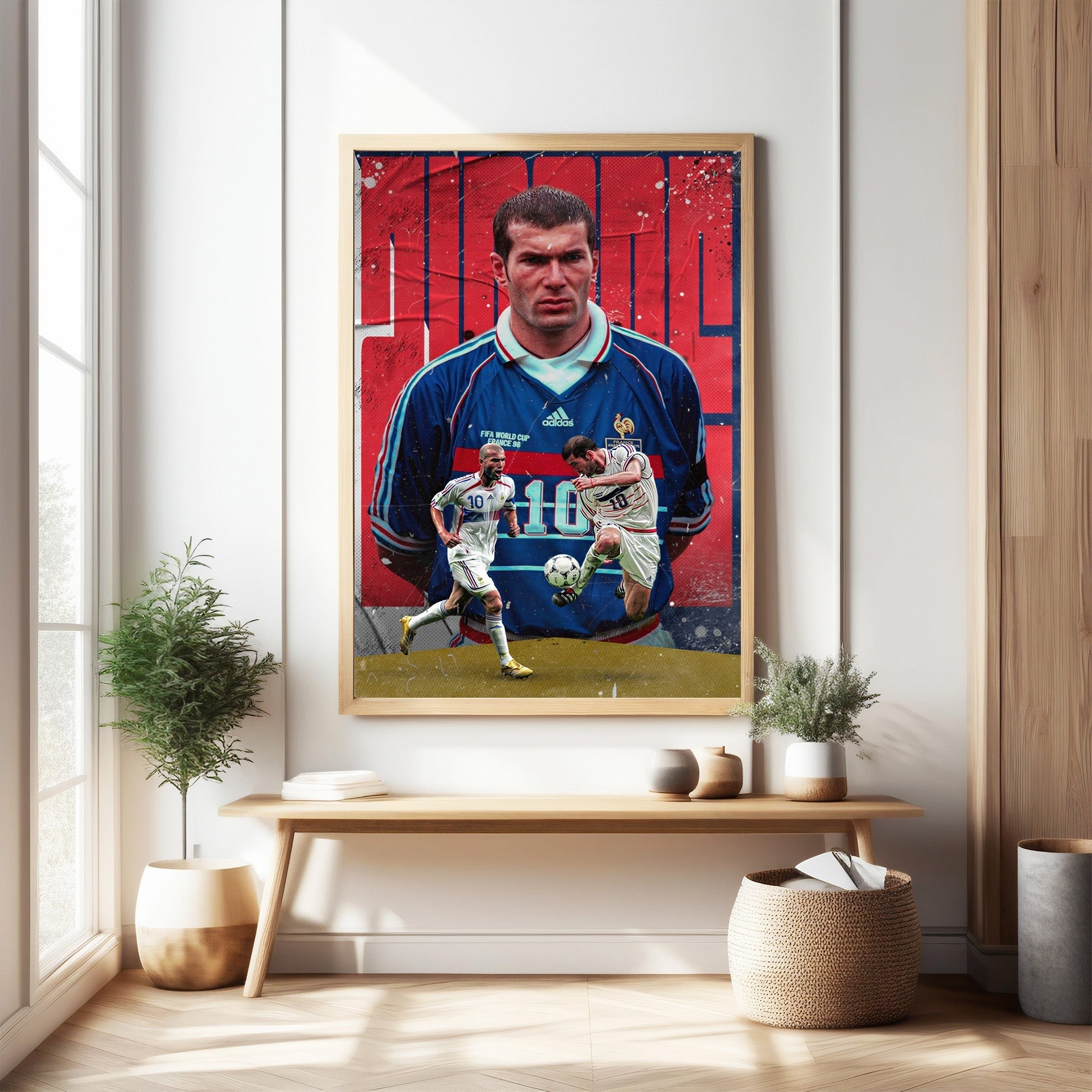Vintage Football Legend Poster